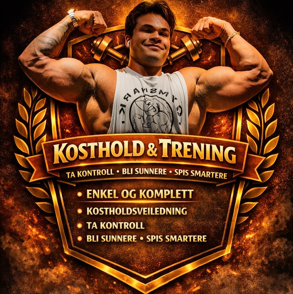 Komplett pakke - Kostholdsveiledning + Maksimal Muskelstyrke