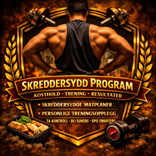 Få din egen matplan/ treningsplan - tilpasset deg og ditt mål